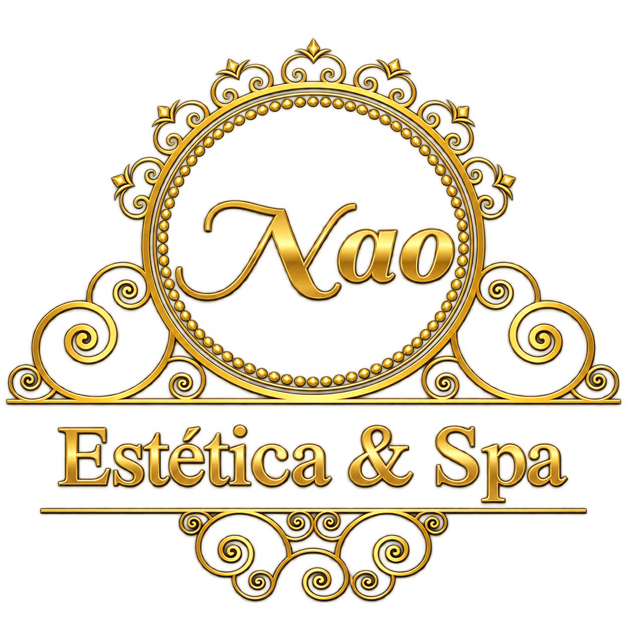 Logo de Nao Estética & Spa